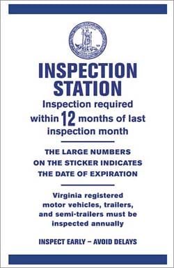 Truck Services include Virginia State Inspections
